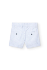 Boboli Oxford Blue Stripe Shorts