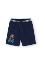 Boboli Boboli Navy Fleece Bermuda Shorts