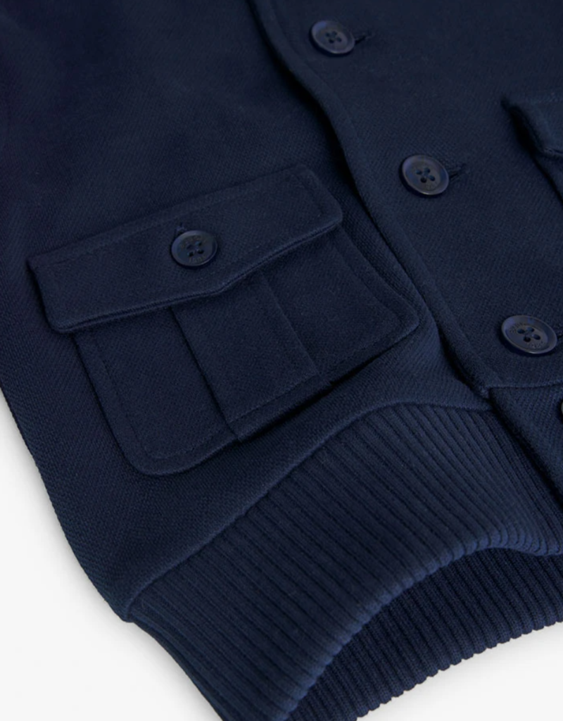 Boboli Navy Button Jacket