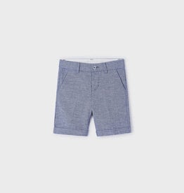 Mayoral SALE Blue Linen Suiting Bermuda