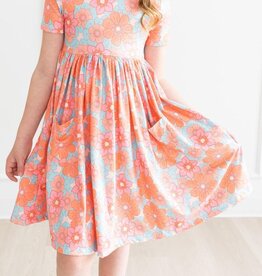 Mila & Rose Sweet Gardenias S/S Pocket Twirl Dress