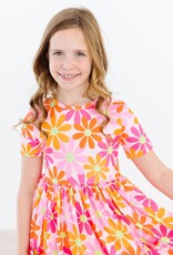 Mila & Rose Retro Daisies S/S Pocket Twirl Dress