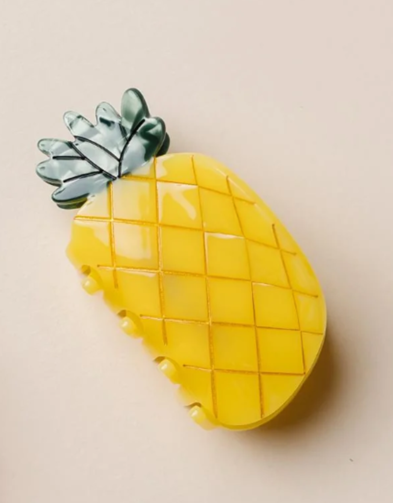 Mila & Rose Fruit Hair Claw Clip Pineapple