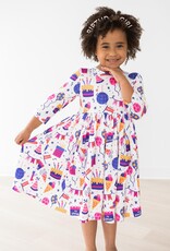 Mila & Rose Happy Birthday Pocket Twirl Dress