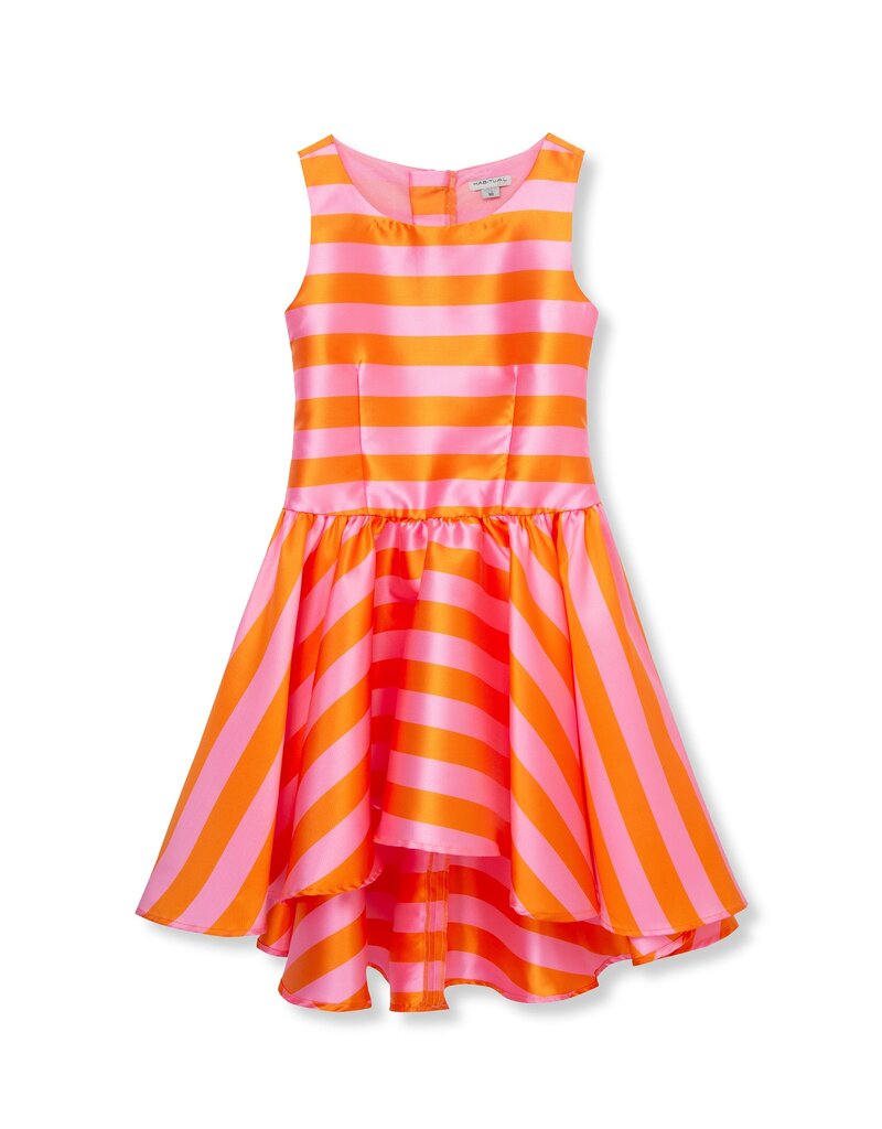 Habitual Kids High Low Stripe Dress