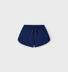 Mayoral Blue Chenille Shorts