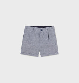 Mayoral SALE. Navy Linen Dressy Shorts