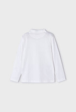 Mayoral White Henley L/S Shirt