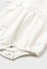 Mayoral White Frilly Romper