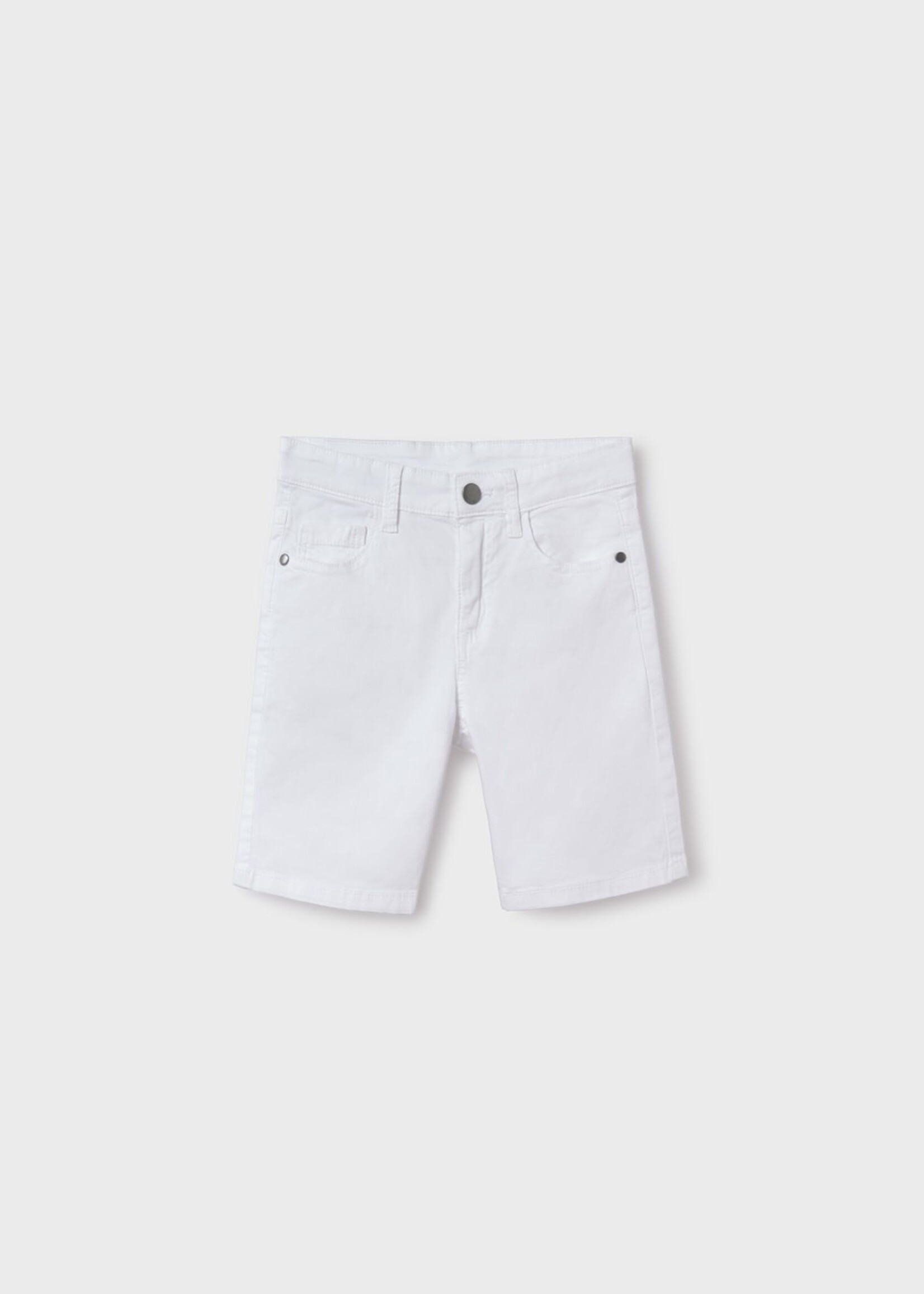 Mayoral White Bermuda Short