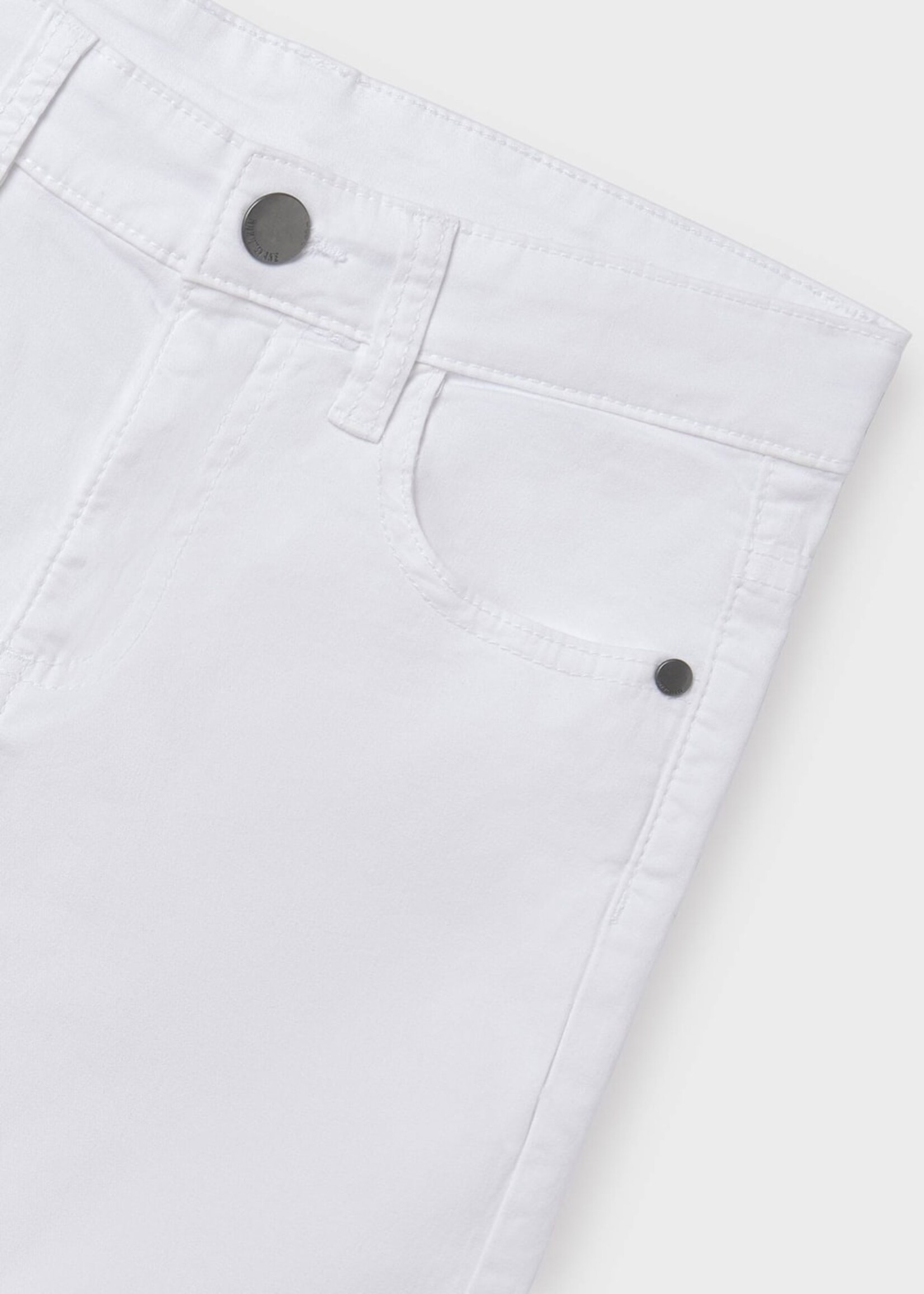 Mayoral White Bermuda Short