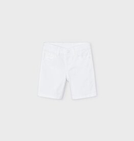Mayoral SALE White 5 Pocket Twill Shorts