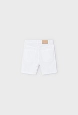 Mayoral White 5 Pocket Twill Shorts