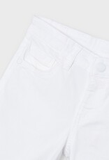 Mayoral White 5 Pocket Twill Shorts