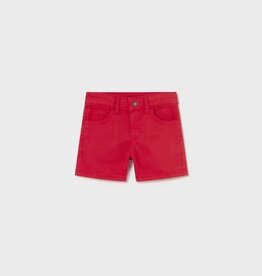 Mayoral SALE Red 5 Pocket Twill Shorts