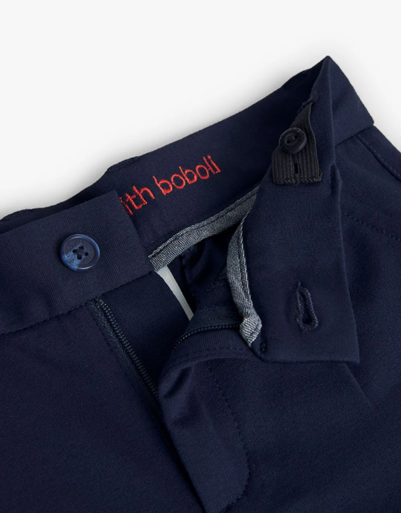 Boboli Boys Knit Navy Pants