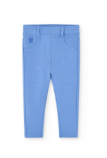 Boboli Blue Stretch Fleece Pants