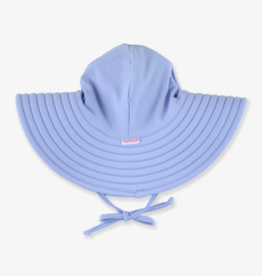 RuffleButts Sun Hat Periwinkle Blue