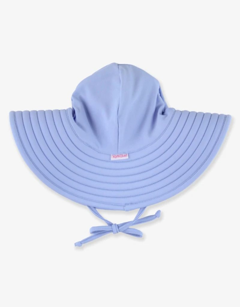 RuffleButts Sun Hat Periwinkle Blue