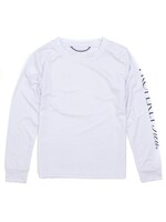 Properly Tied SALE. Tidal Rashguard White