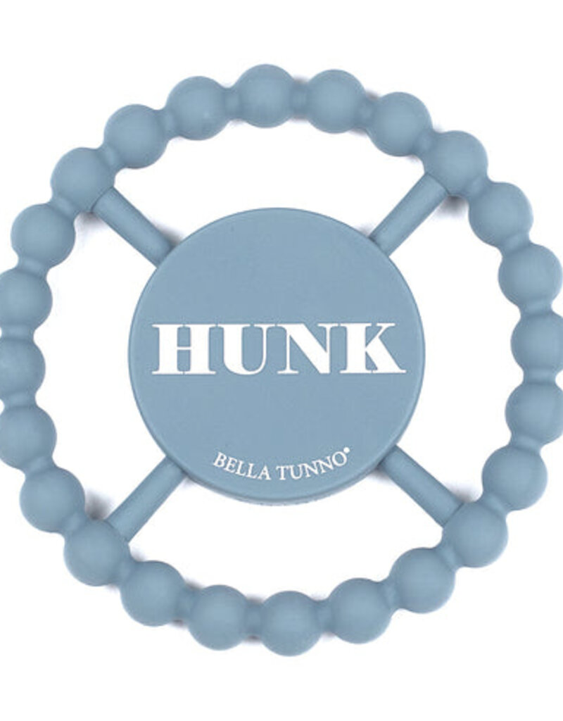 Bella Tunno Hunk Happy Teether Blue