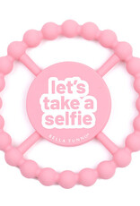 Bella Tunno Lets Take a Selfie Teether Pink