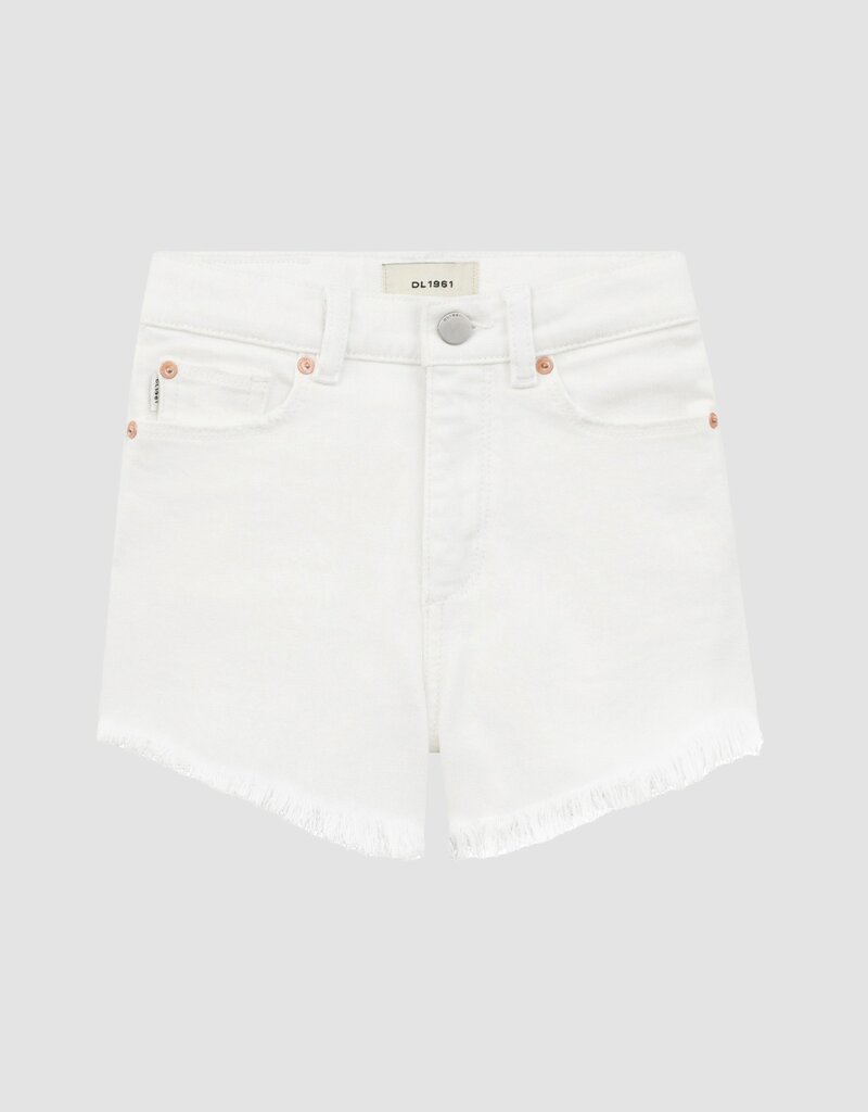 DL1961 lucy toddler shorts cut off white frayed (ultimate)