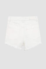 DL1961 lucy toddler shorts cut off white frayed (ultimate)