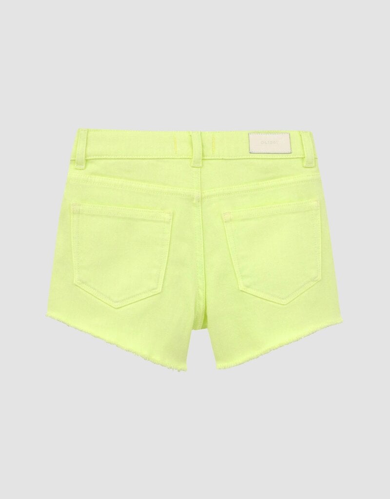 DL1961 lucy shorts cut off limeade (ultimate)