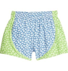 Bisby MIXED LAWN FLORAL TRACK SHORTS