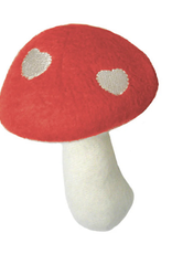 Apple Park Red Mushroom Rattle