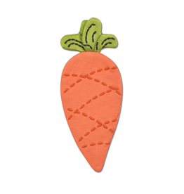 Apple Park Carrot Mini Crinkle Blankie