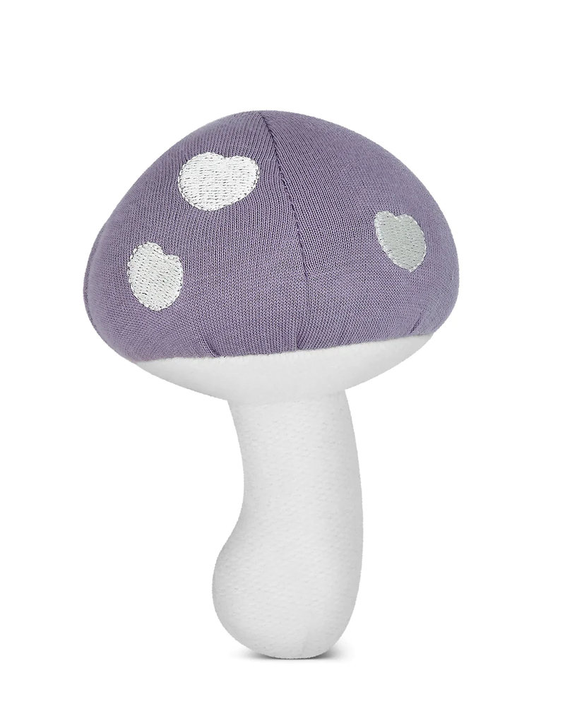Apple Park Lavender Mushroom Rattle