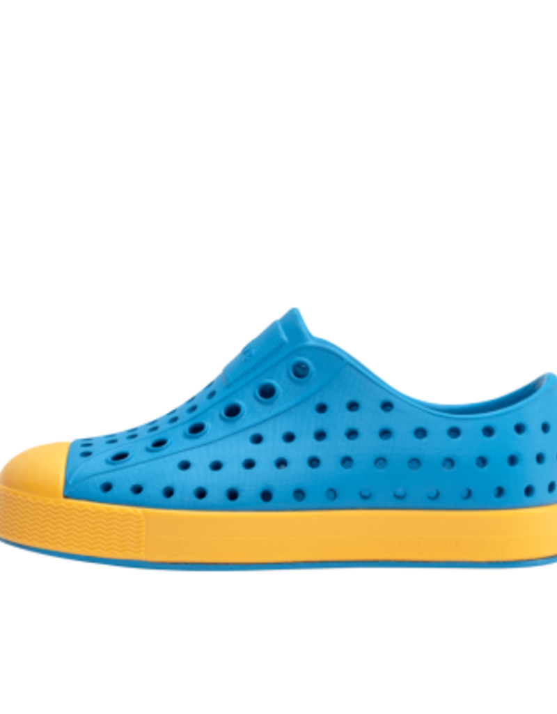 Native Shoes Jefferson Wave Blue/Pollen Yellow