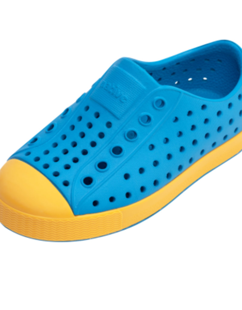Native Shoes Jefferson Wave Blue/Pollen Yellow
