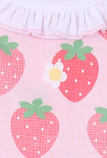Magnolia Baby Berry Sweet Printed Flutters Playsuit Pink