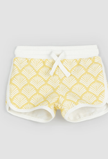 miles the label Canary Beachcomber Print Terry Shorts