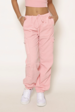 Kaveah Pink Icing Cord Cargo Pant