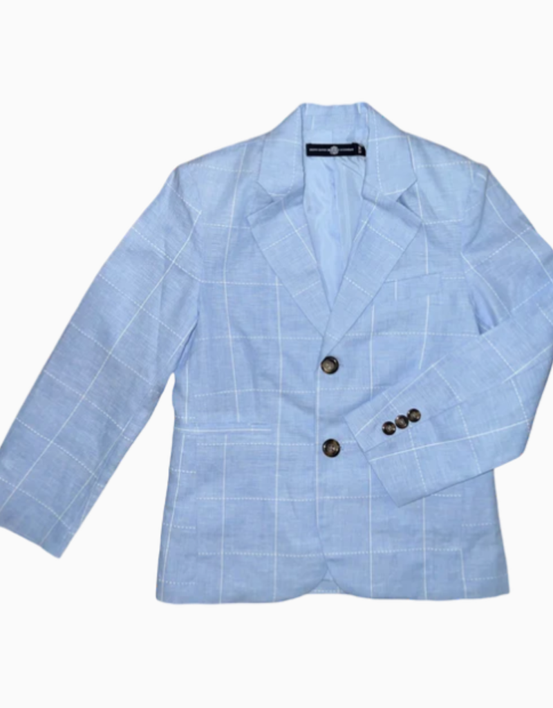 Brown Bowen & Company The Gentlemans Jacket Palmetto Bluff Blue Linen