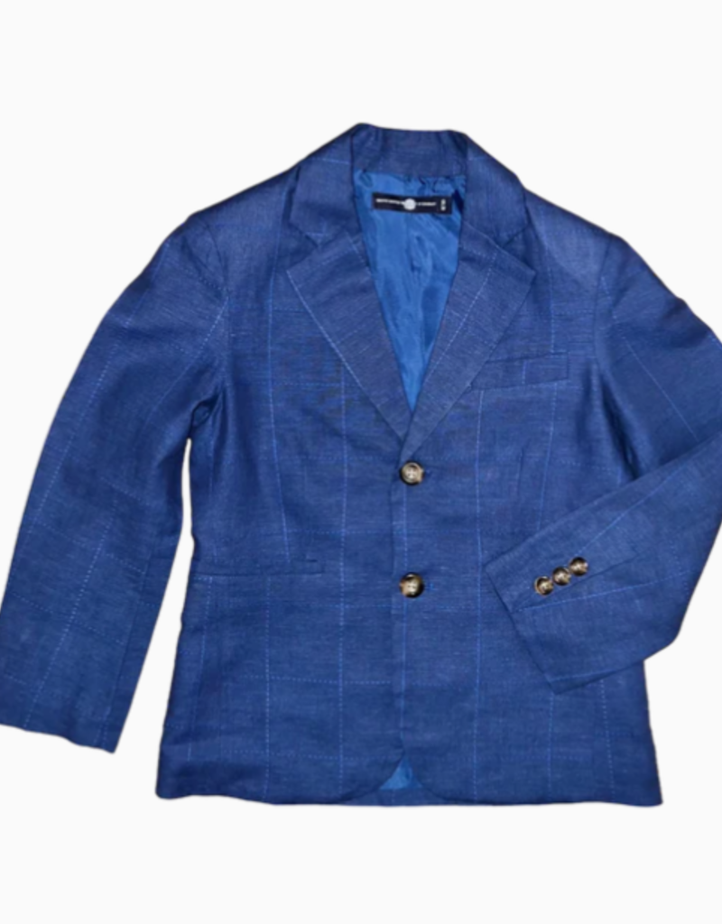 Brown Bowen & Company The Gentlemans Jacket Folly Beach Blue Linen