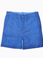 Brown Bowen & Company Sweetgrass Shorts Folly Beach Blue Linen