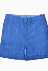 Brown Bowen & Company Sweetgrass Shorts Folly Beach Blue Linen