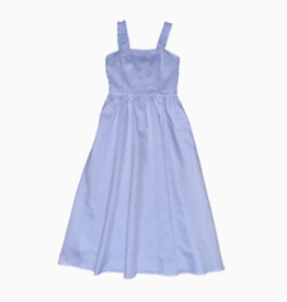 Brown Bowen & Company SALE. Claire Dress Bluffton Blue Linen
