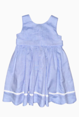 Brown Bowen & Company Anna Twirl Dress Bluffton Blue Linen