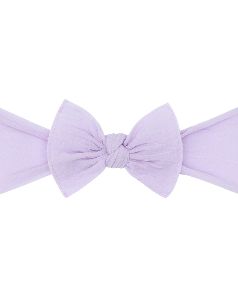 Baby Bling Bow Itty Bitty Knot Lt Orchid