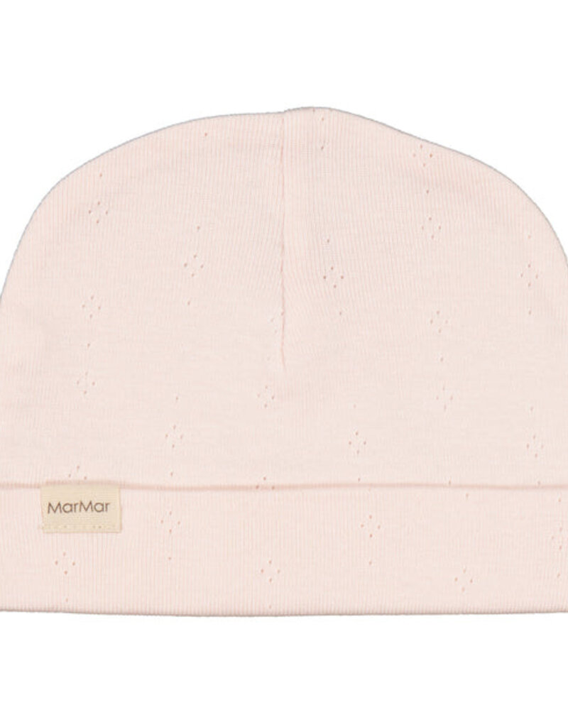 MarMar Copenhagen Modal Pointelle Hat Pink Dahlia