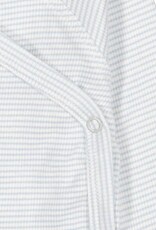 MarMar Copenhagen Rib Snap Wrap L/S Top Fresh Air Stripe w/Footie Pant