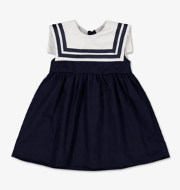 Kidiwi France SALE Constantina Dress Navy Pique