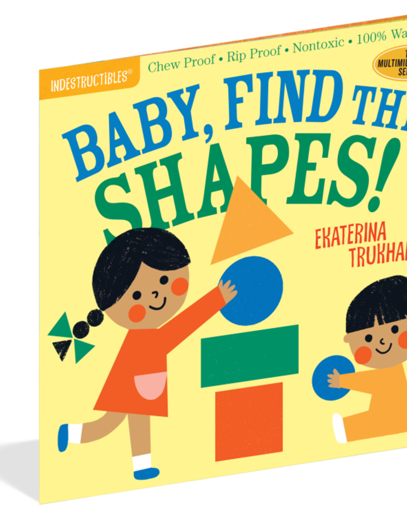 Hachette Indestructibles Baby, Find the Shapes!