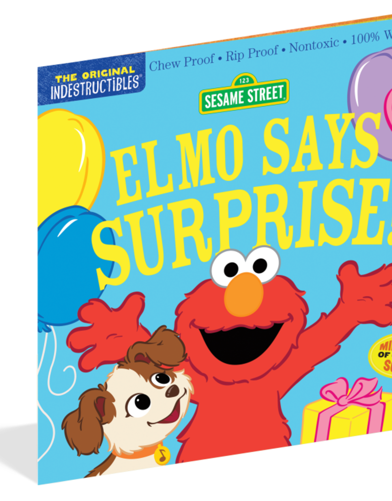 Hachette Indestructibles: Sesame Street: Elmo Says Surprise!